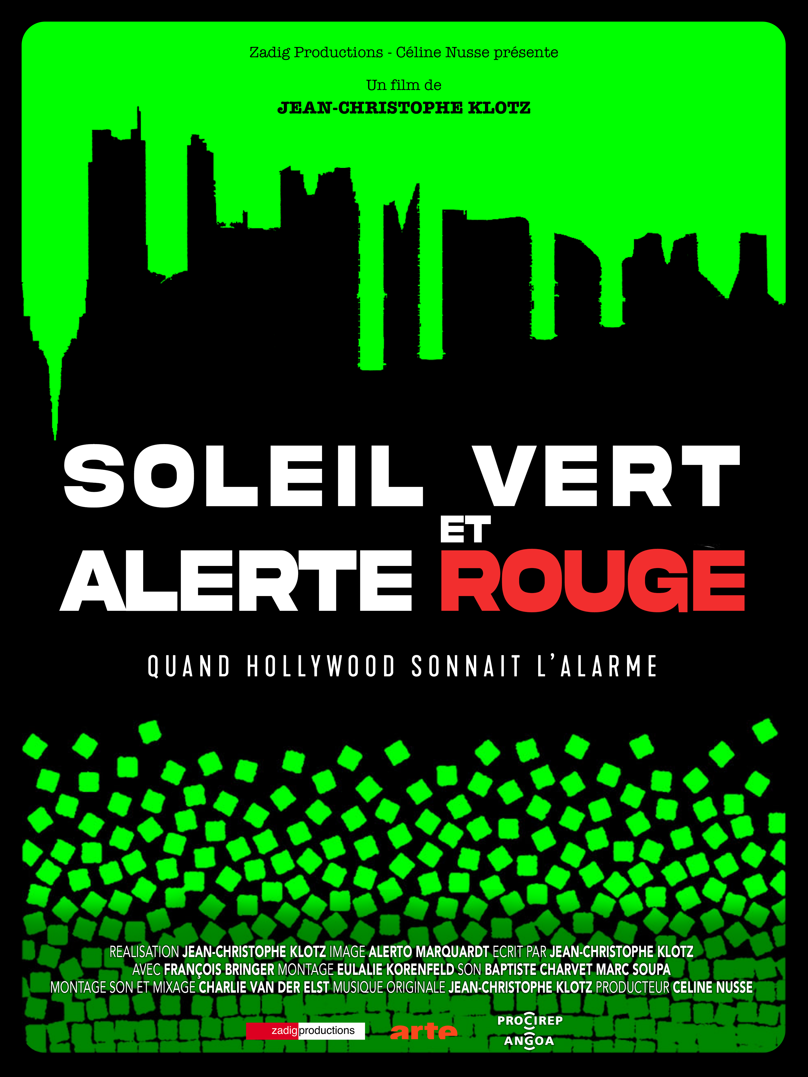 Affiche Soleil Vert et Alerte Rouge - DEF
